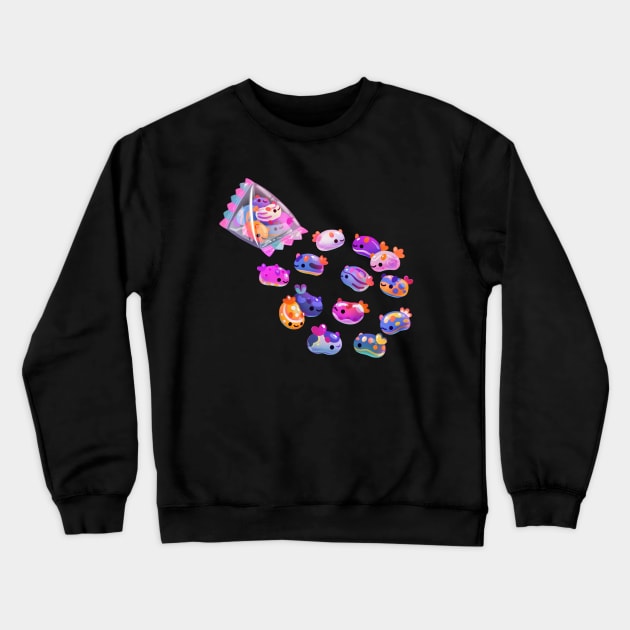 Jelly bean sea slug Crewneck Sweatshirt by pikaole